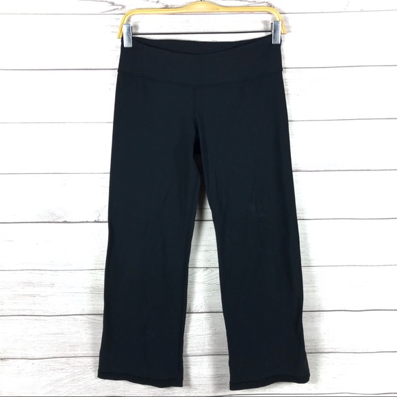 Lululemon reversible wide leg black leggings - Picture 2 of 6